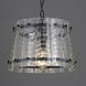 Ruche 1 Light 16 inch Bronze Single Pendant Ceiling Light in Clear