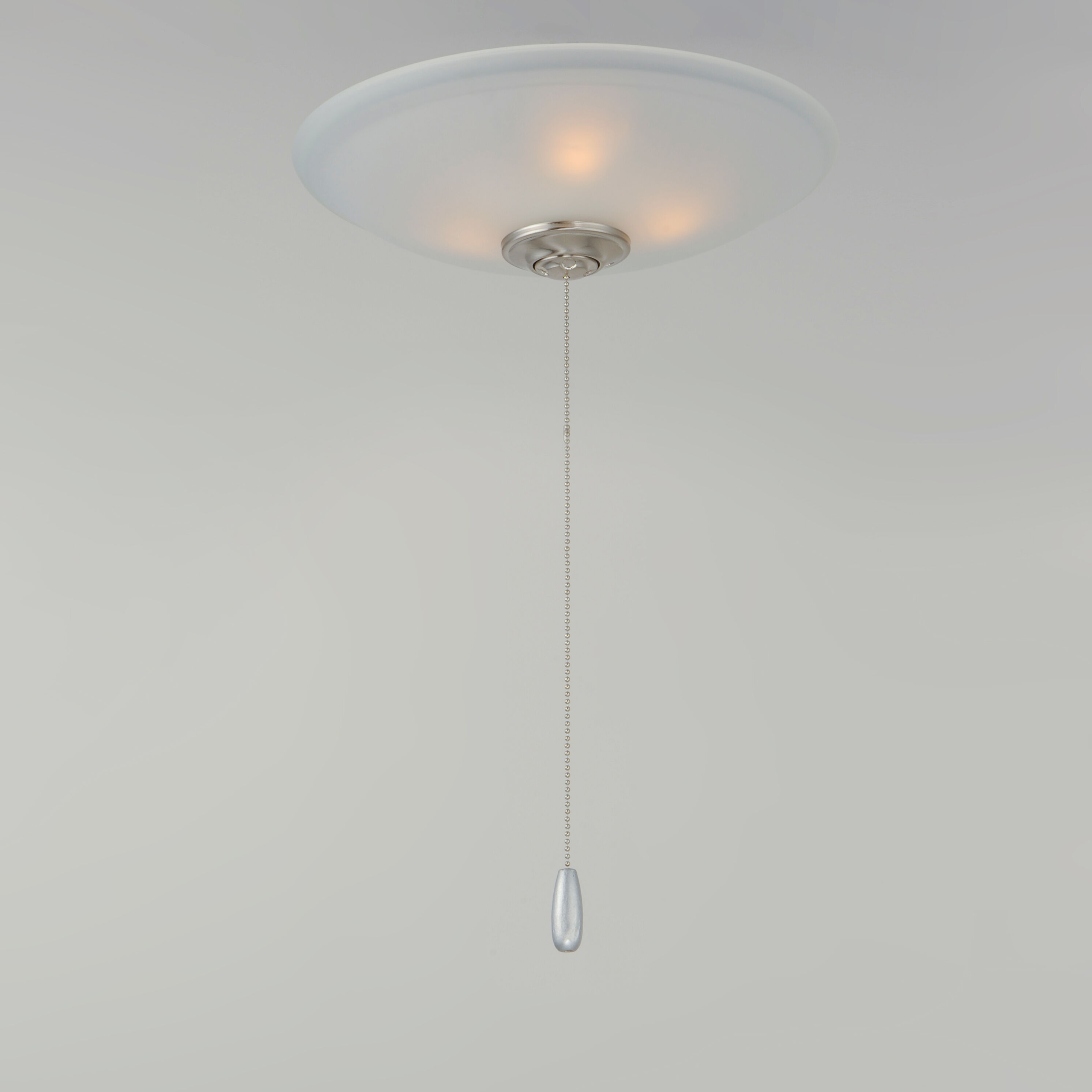 Basic-Max 3 Light Incandescent Satin Nickel Ceiling Fan Light Kit