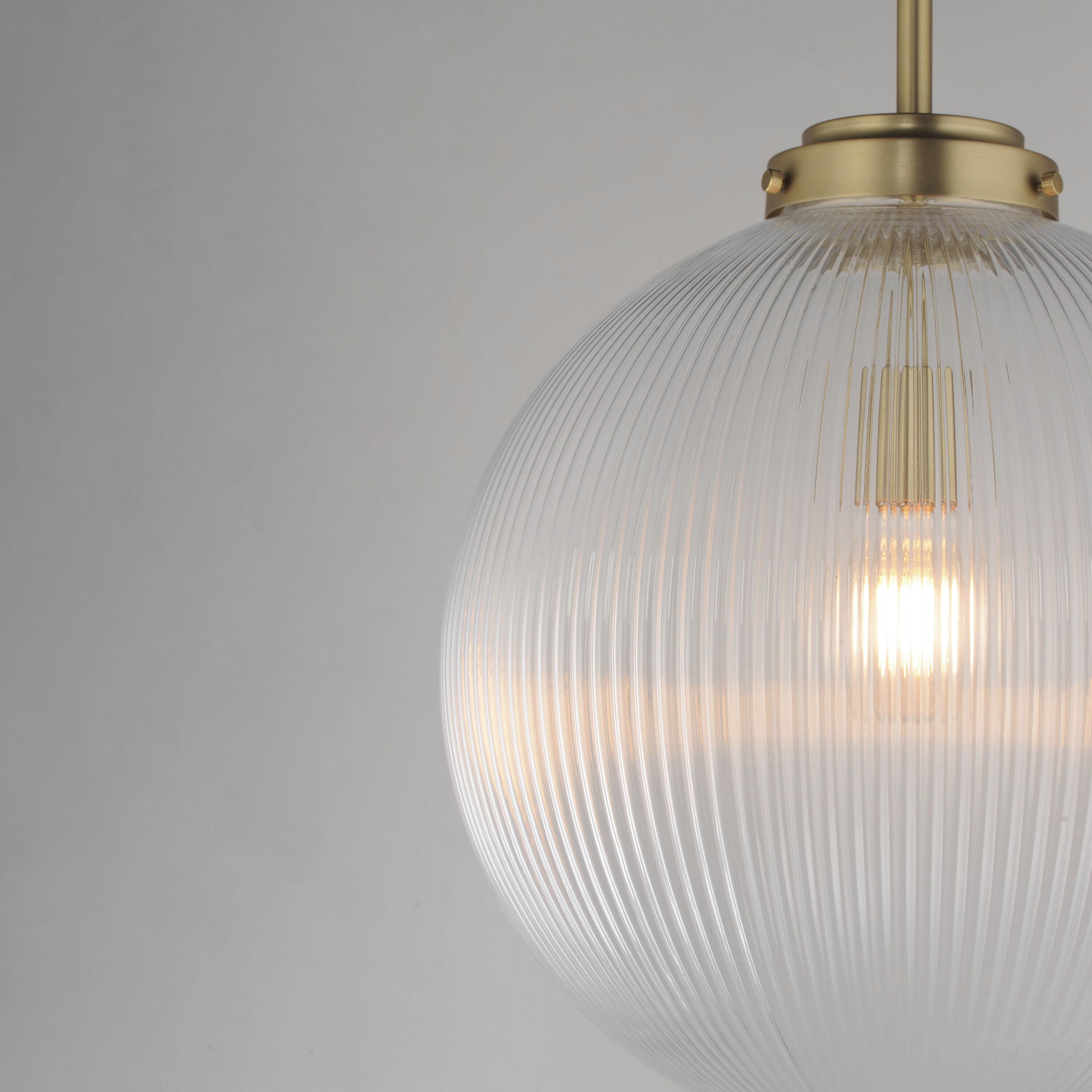 Kasbah 1 Light 15.75 inch Satin Brass Single Pendant Ceiling Light