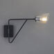 Keppe 1 Light Dark Bronze Wall Sconce Wall Light
