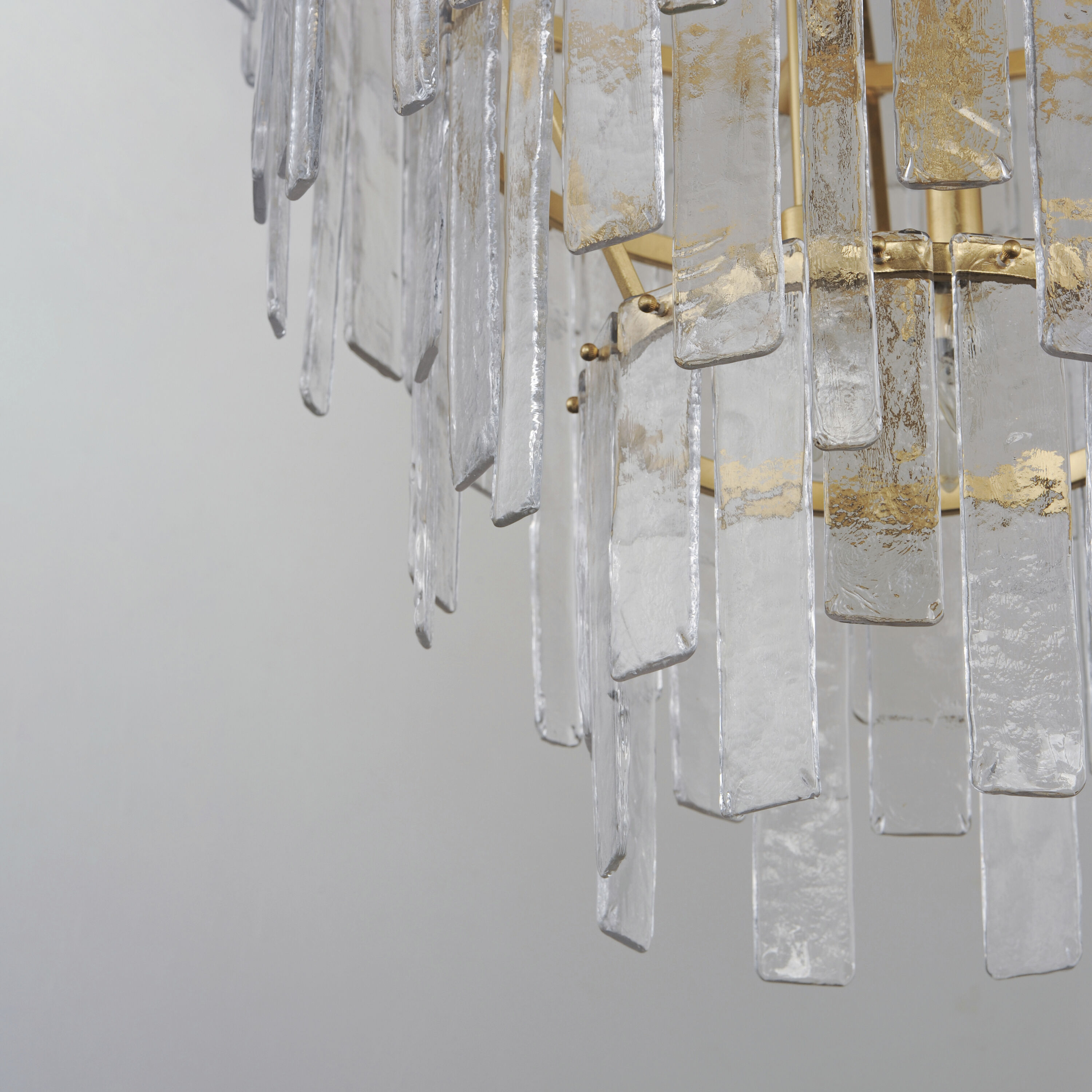 Warren 12 Light 30 inch Gold Leaf Multi-Light Pendant Ceiling Light