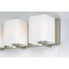 Wrap 3 Light 19 inch Satin Nickel Bath Vanity Wall Light