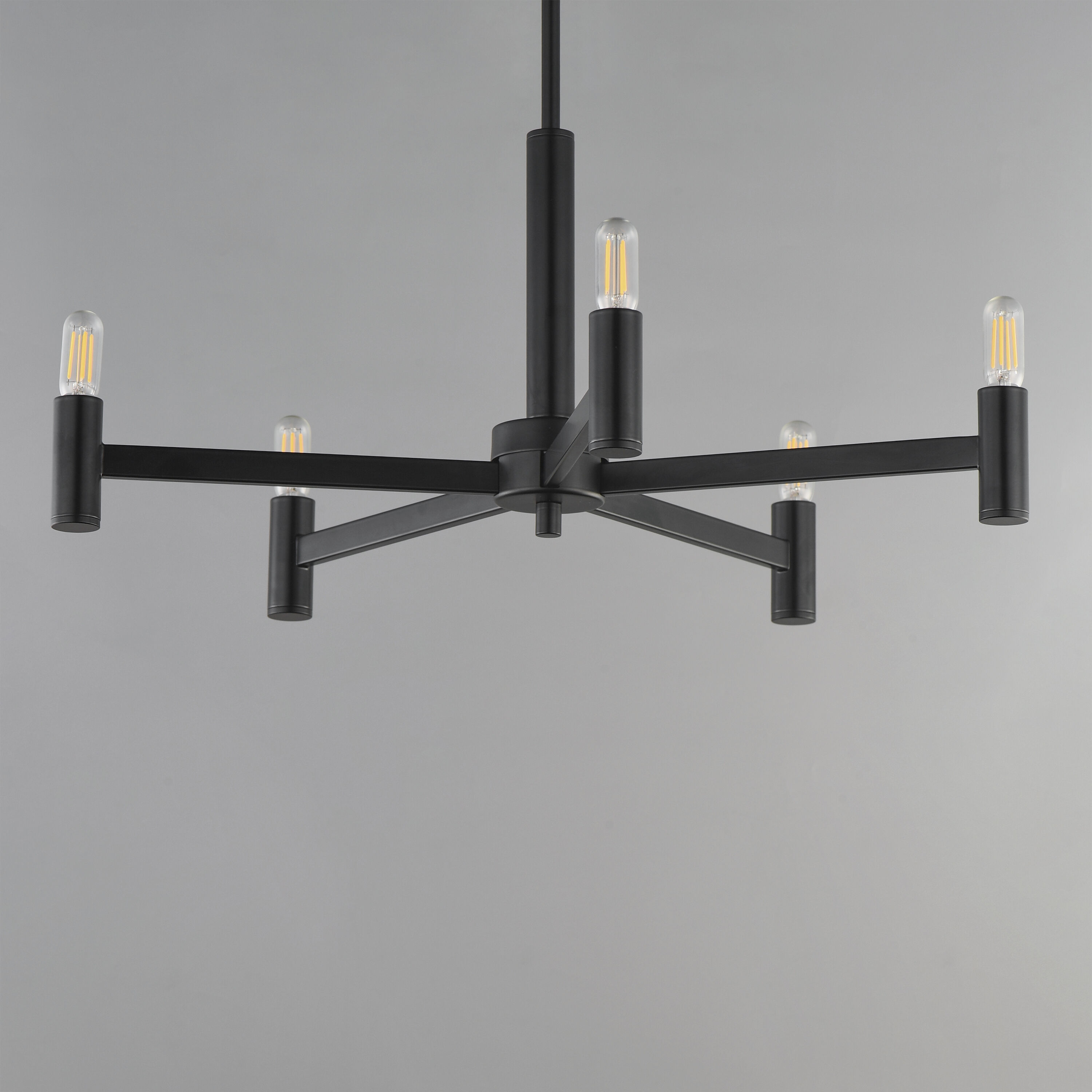 Emana 5 Light 24 inch Black Chandelier Ceiling Light