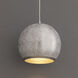 Aurelia 1 Light 10 inch Mini Pendant Ceiling Light in Steel ARW