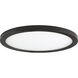Wafer LED 10 inch Bronze Flush Mount Ceiling Light