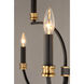 Charlton 9 Light 30 inch Black and Antique Brass Chandelier Ceiling Light in Antique Brass and Black