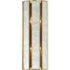 Miramar 2 Light 8 inch Capiz with Natural Aged Brass ADA Wall Sconce Wall Light