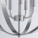 Provident 5 Light 24 inch Satin Nickel Single Pendant Ceiling Light