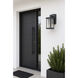Bungalow 1 Light 11 inch Bronze Outdoor Wall Mount