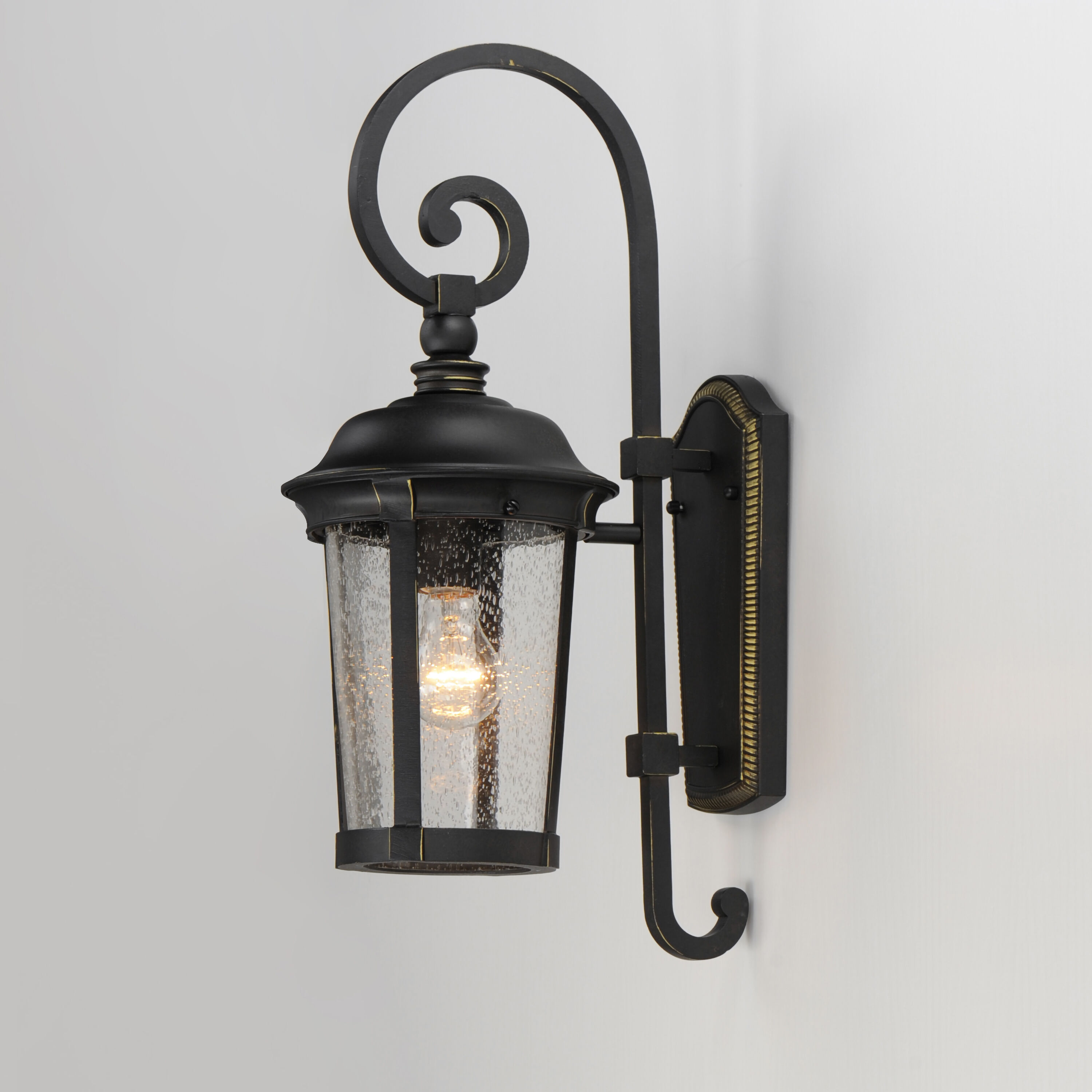 Dover DC 1 Light 20 inch Bronze Outdoor Wall Mount