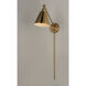 Library 1 Light 8 inch Heritage Wall Sconce Wall Light