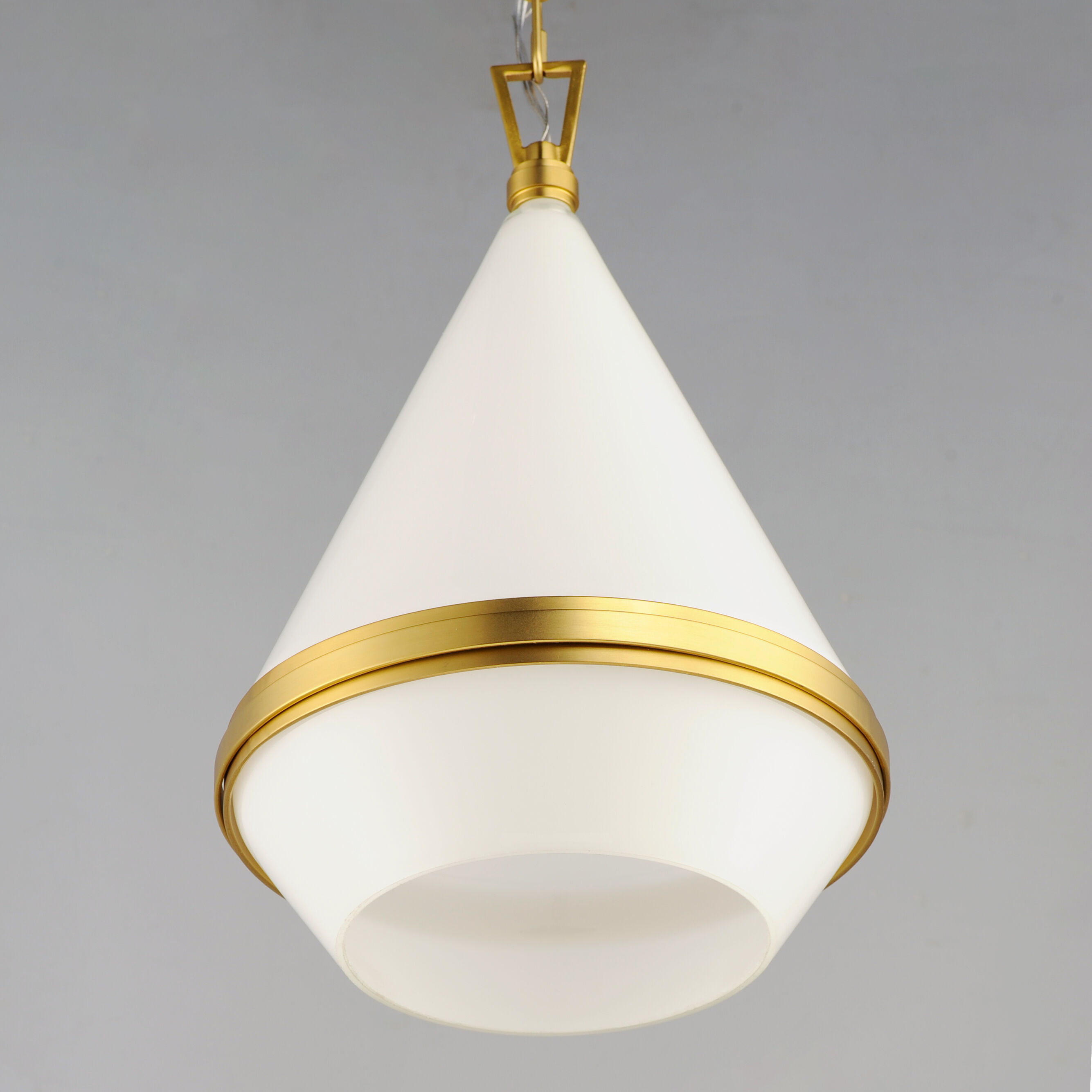 Novelbright『BRIGHT 1』 Maxim 10374WTSBR Giza 1 Light 11 inch Satin Brass Single