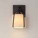 Bandera 1 Light 6 inch Dark Bronze Wall Sconce Wall Light
