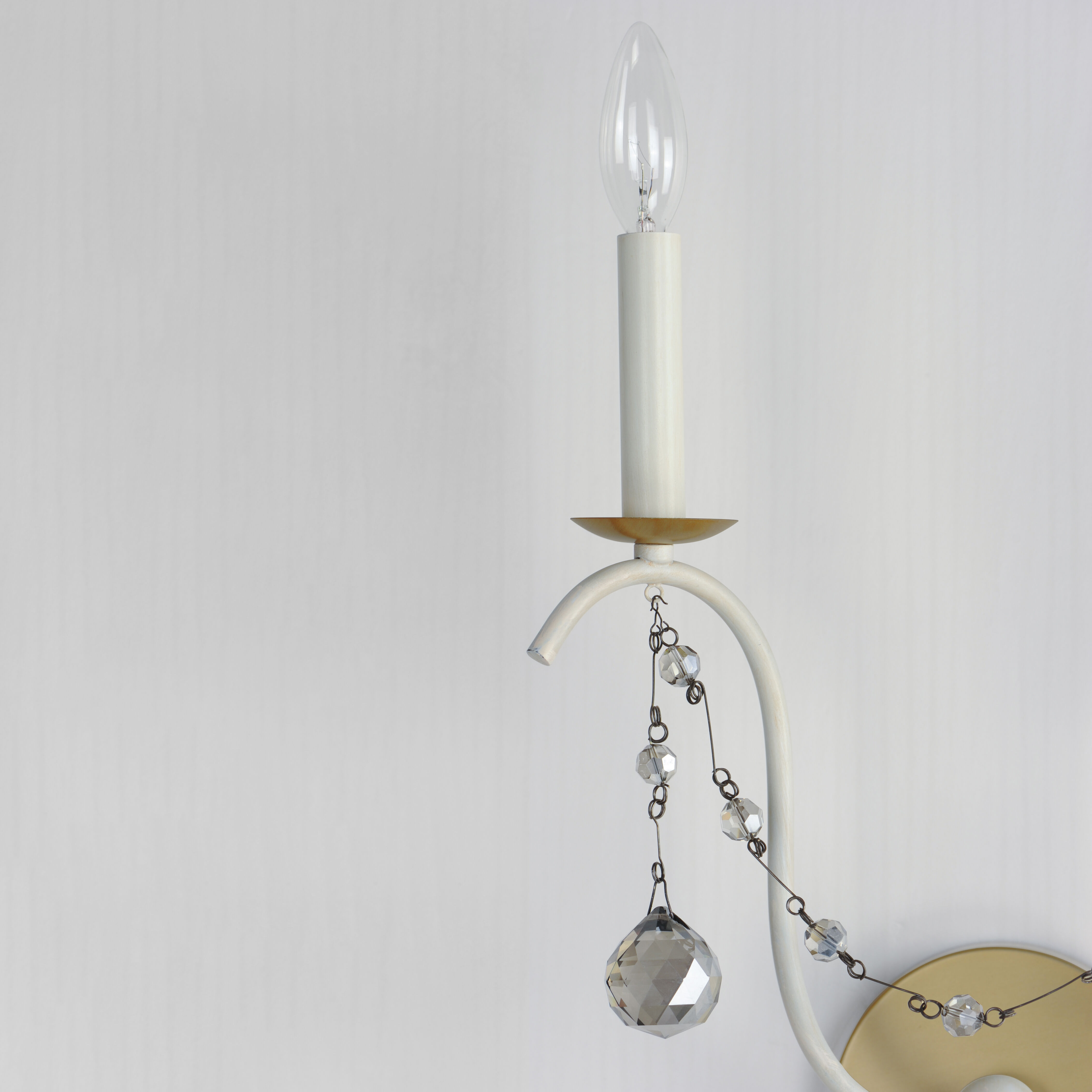 Formosa 2 Light 12 inch Ecru and Venetian Gold Wall Sconce Wall Light