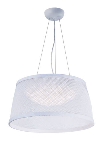 Bahama LED 20 inch White Single Pendant Ceiling Light