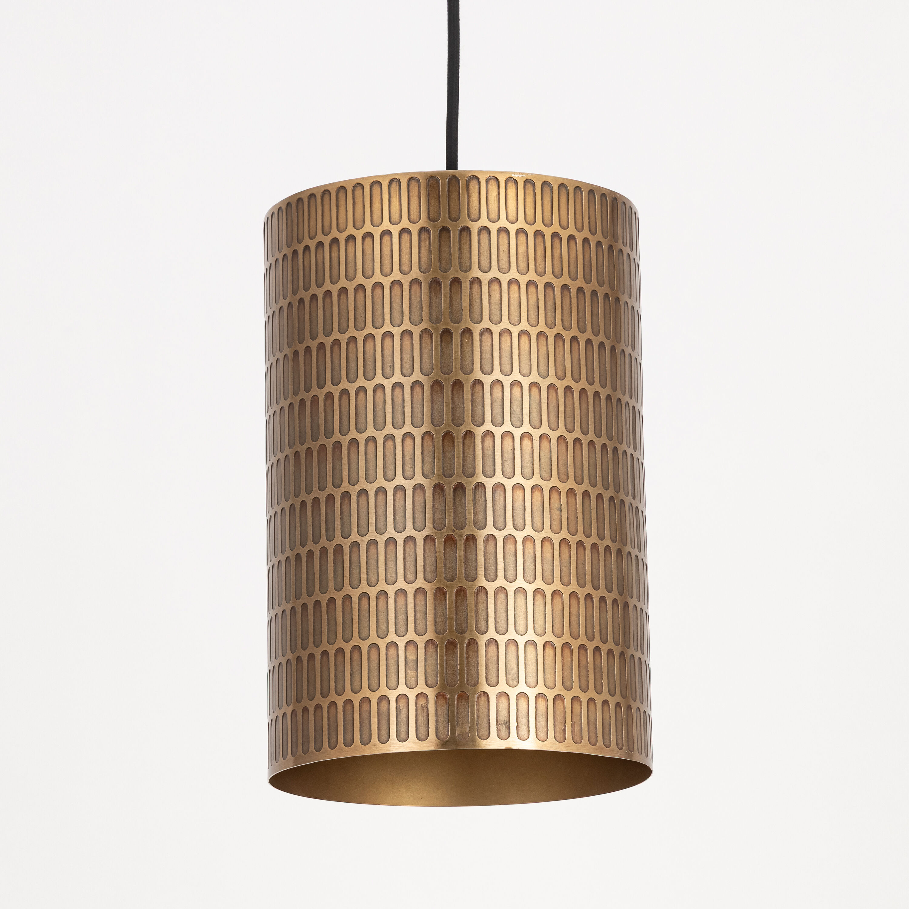 Shaka 1 Light 8 inch Weathered Brass Mini Pendant Ceiling Light