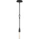 Pioneer 1 Light 6 inch Anthracite Mini Pendant Ceiling Light