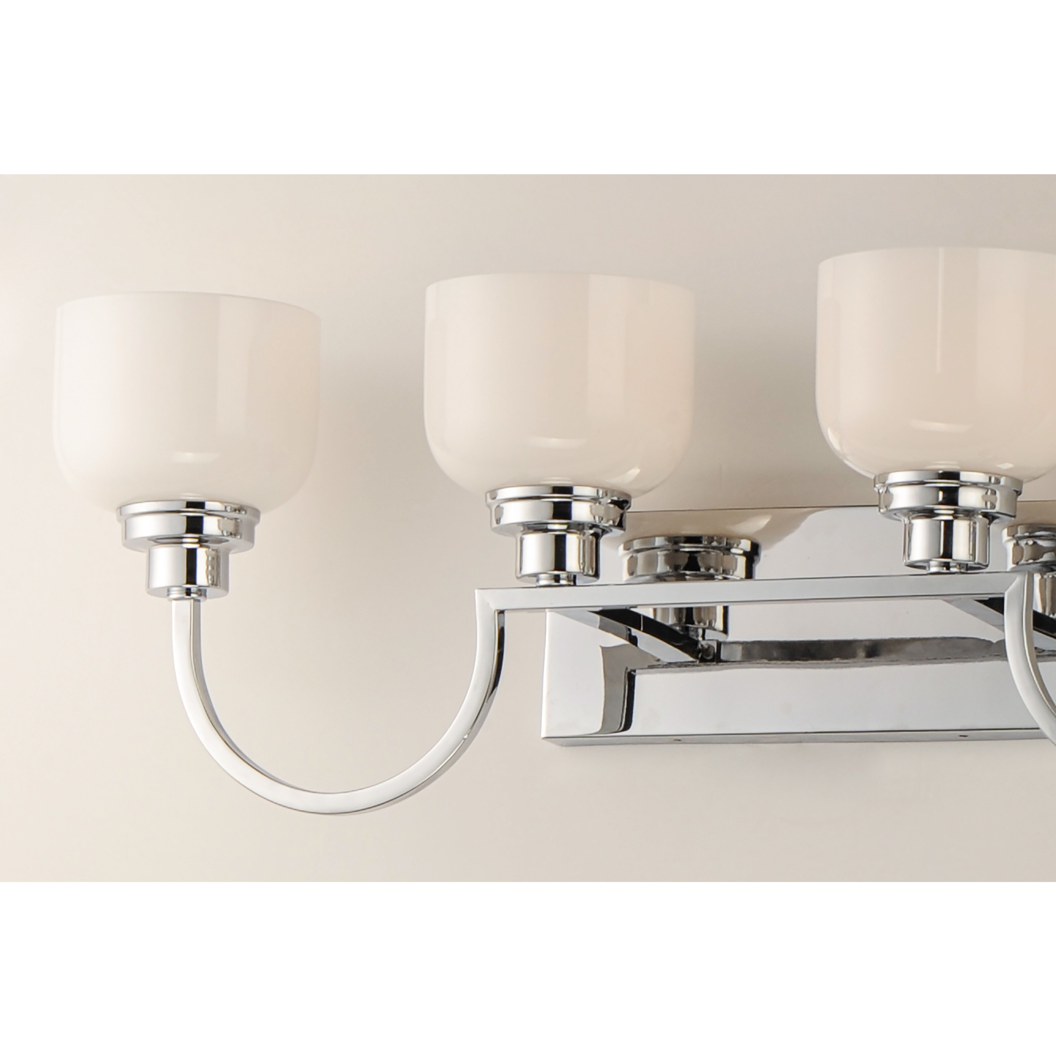 Swale 4 Light 30.75 inch Polished Chrome Bath Vanity Wall Light