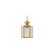 Maxim 1 Light 8 inch Brushed Pewter Outdoor Hanging Lantern