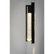 Cascade LED 13.75 inch Black Outdoor Wall Mount