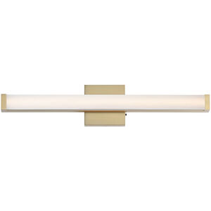 Spec 5CCT LED 24 inch Natural Aged Brass Bath Vanity Light Wall Light