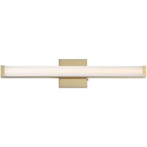 Spec 5CCT LED 24 inch Natural Aged Brass Bath Vanity Light Wall Light