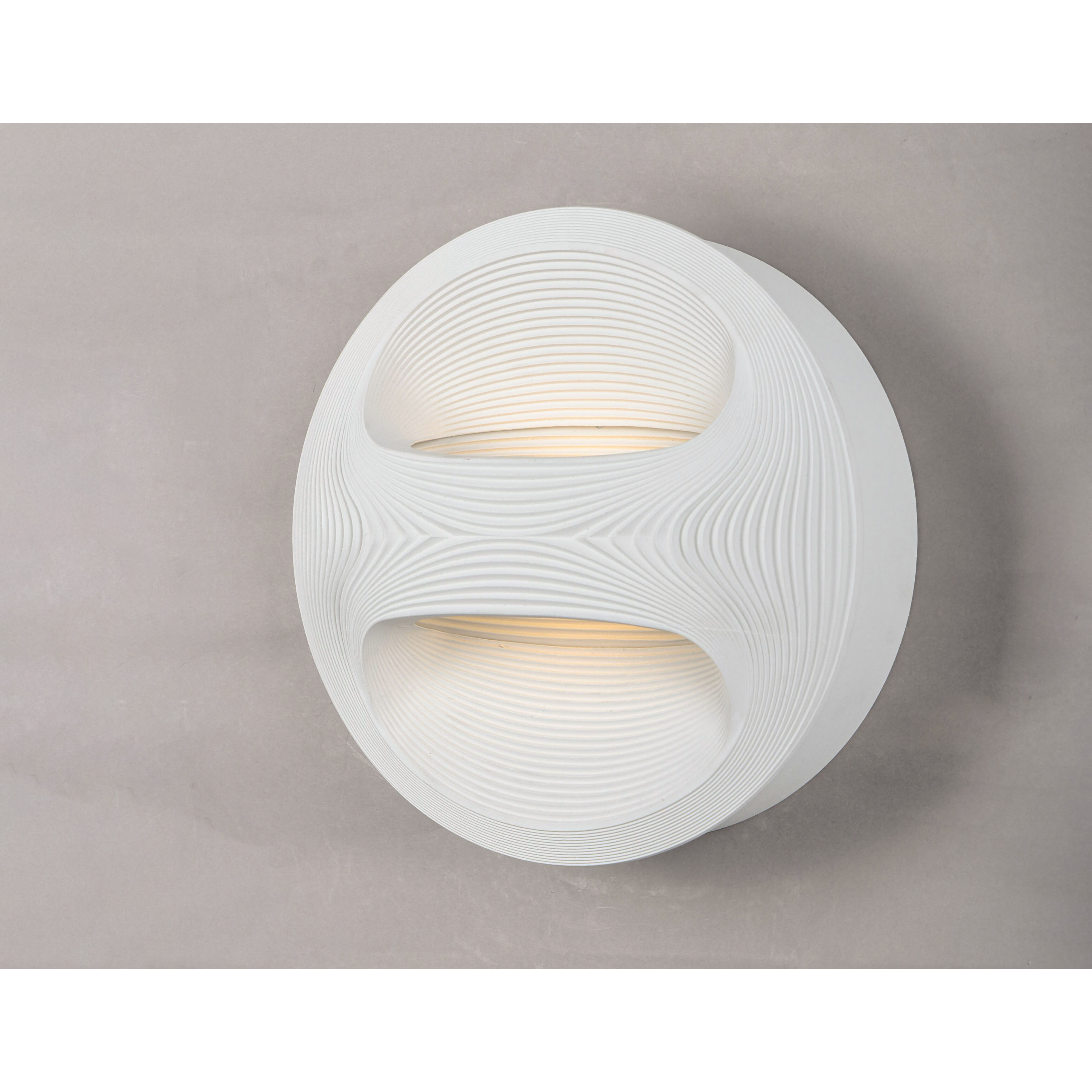 Influx LED 10 inch White Outdoor Flush Mount