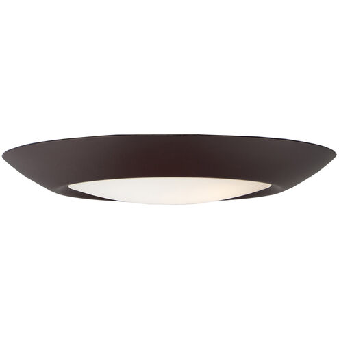 Diverse LED 7.5 inch Bronze Flush Mount Ceiling Light