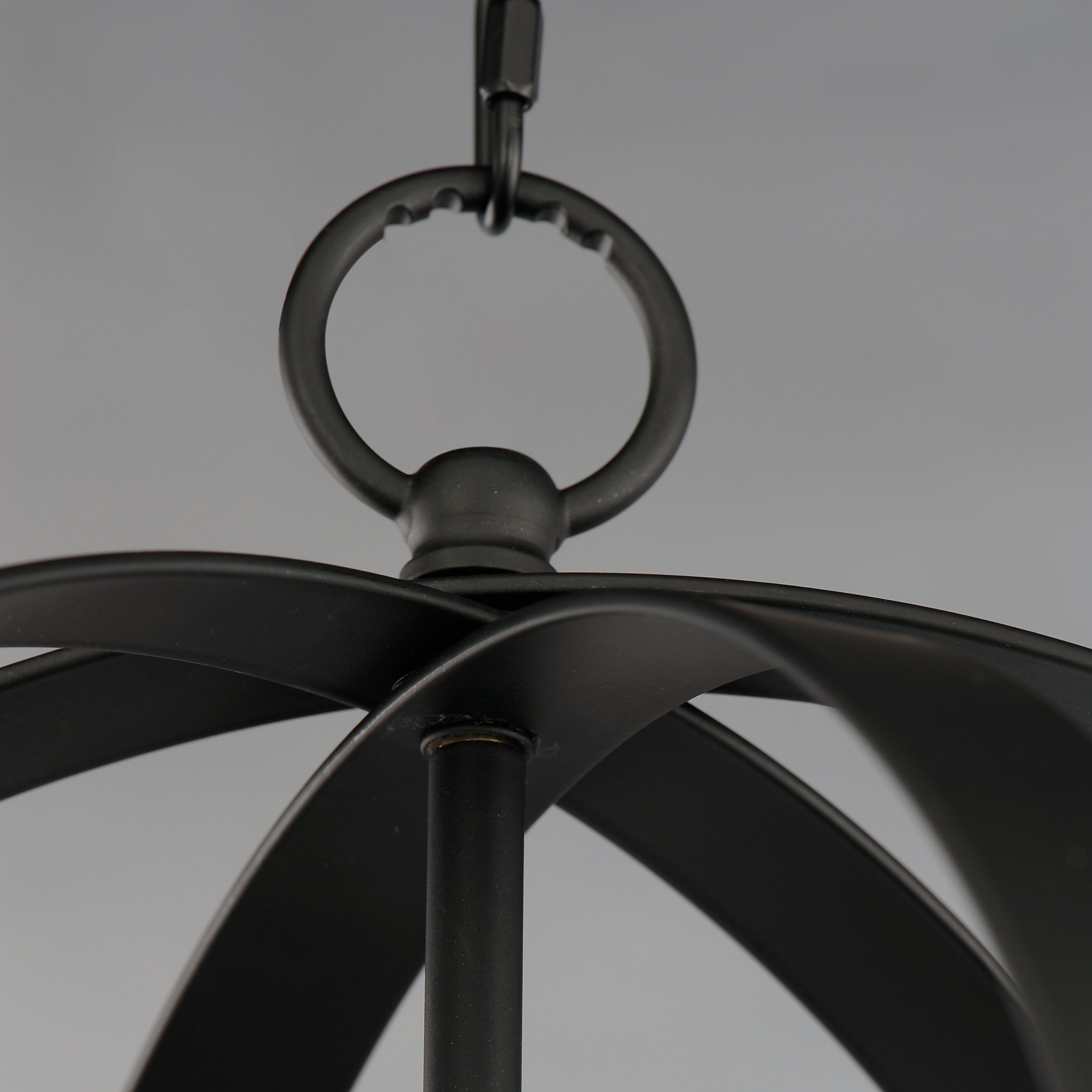 Provident 4 Light 16 inch Black Single Pendant Ceiling Light