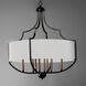 Savant 8 Light 31 inch Bronze and Antique Brass Chandelier Ceiling Light
