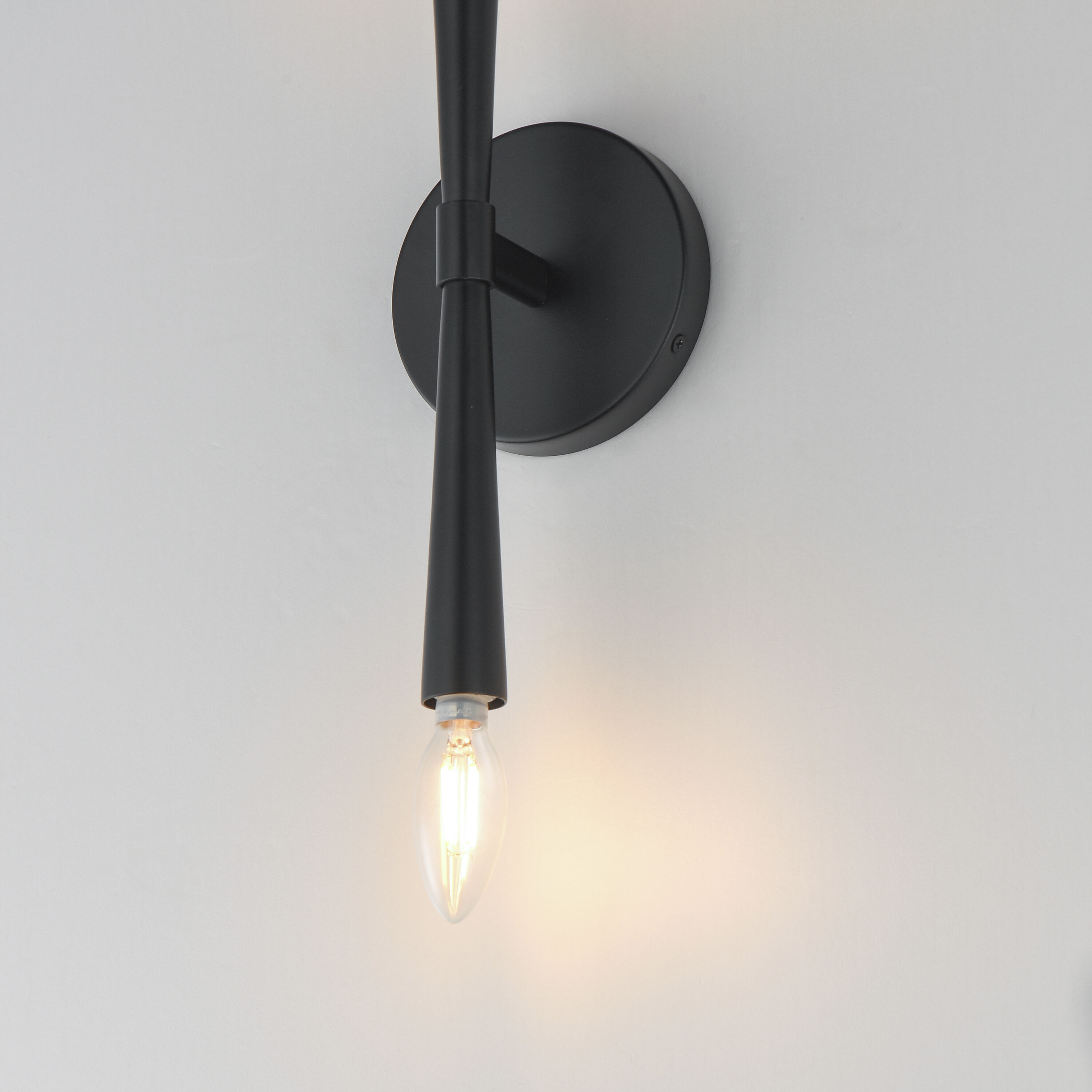 Rome 2 Light 5 inch Black ADA Wall Sconce Wall Light