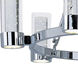 Sync LED 27.25 inch Polished Chrome Single-Tier Chandelier Ceiling Light