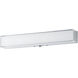 Edge LED 18 inch Polished Chrome Bath Vanity Wall Light