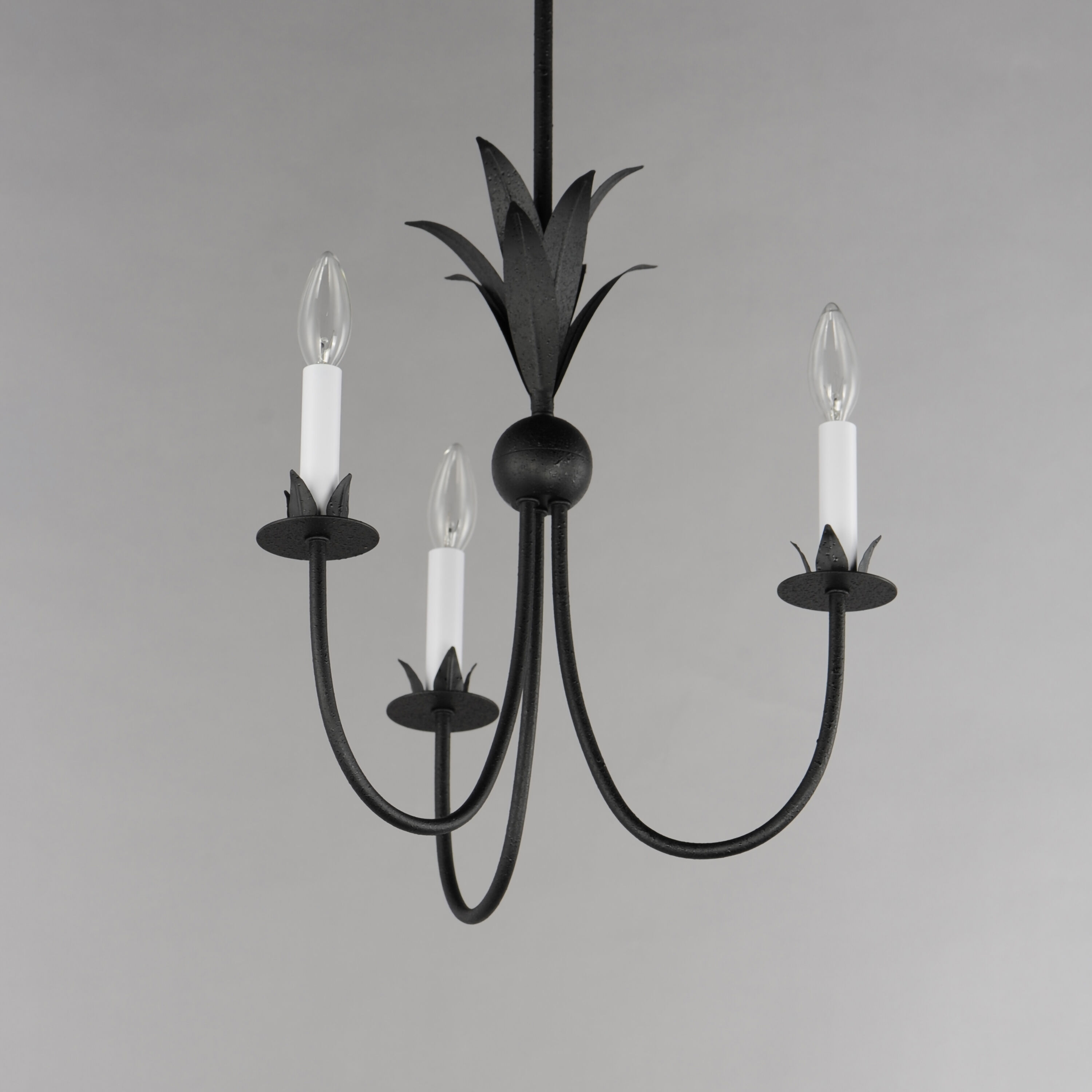 Paloma 3 Light 16 inch Anthracite Mini Pendant Ceiling Light