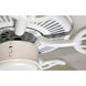 Basic-Max 52 inch Matte White Indoor Ceiling Fan