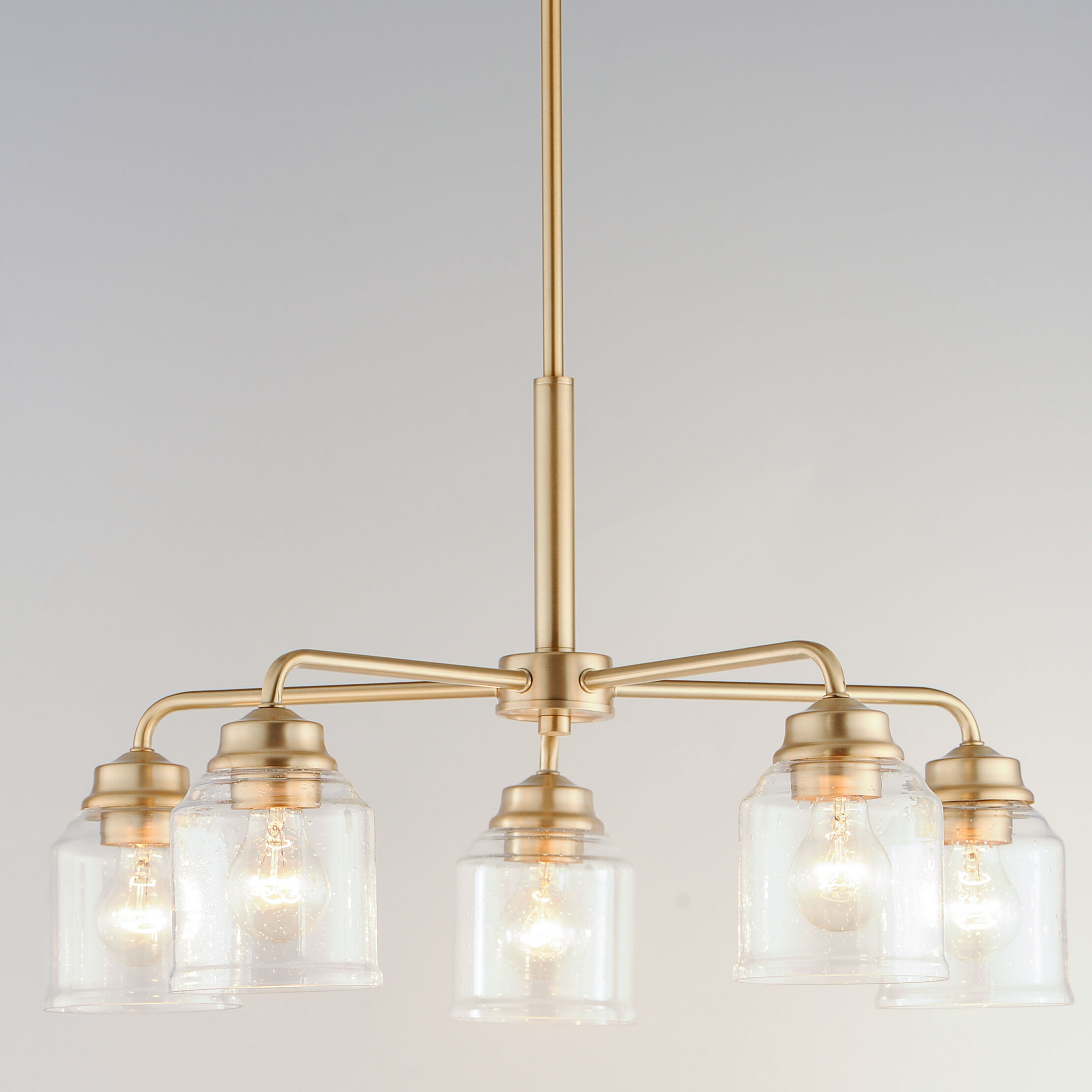 Acadia 5 Light 26 inch Heritage Single-Tier Chandelier Ceiling Light