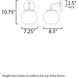 Branch 1 Light 7 inch Natural Aged Brass Wall Sconce Wall Light