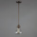 Dianne 1 Light 8 inch Oil Rubbed Bronze Single Pendant Ceiling Light in Hammer, E26 Medium