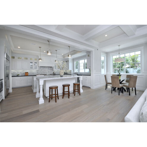 Hi-Bay 1 Light 10 inch Satin Nickel Mini Pendant Ceiling Light