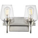 Goblet 2 Light 14.00 inch Bathroom Vanity Light