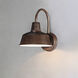 Pier M 1 Light 10.75 inch Empire Bronze Outdoor Wall Mount