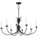 Paloma 8 Light 36 inch Anthracite Chandelier Ceiling Light