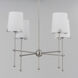 Huntington 4 Light 26 inch Satin Nickel Chandelier Ceiling Light