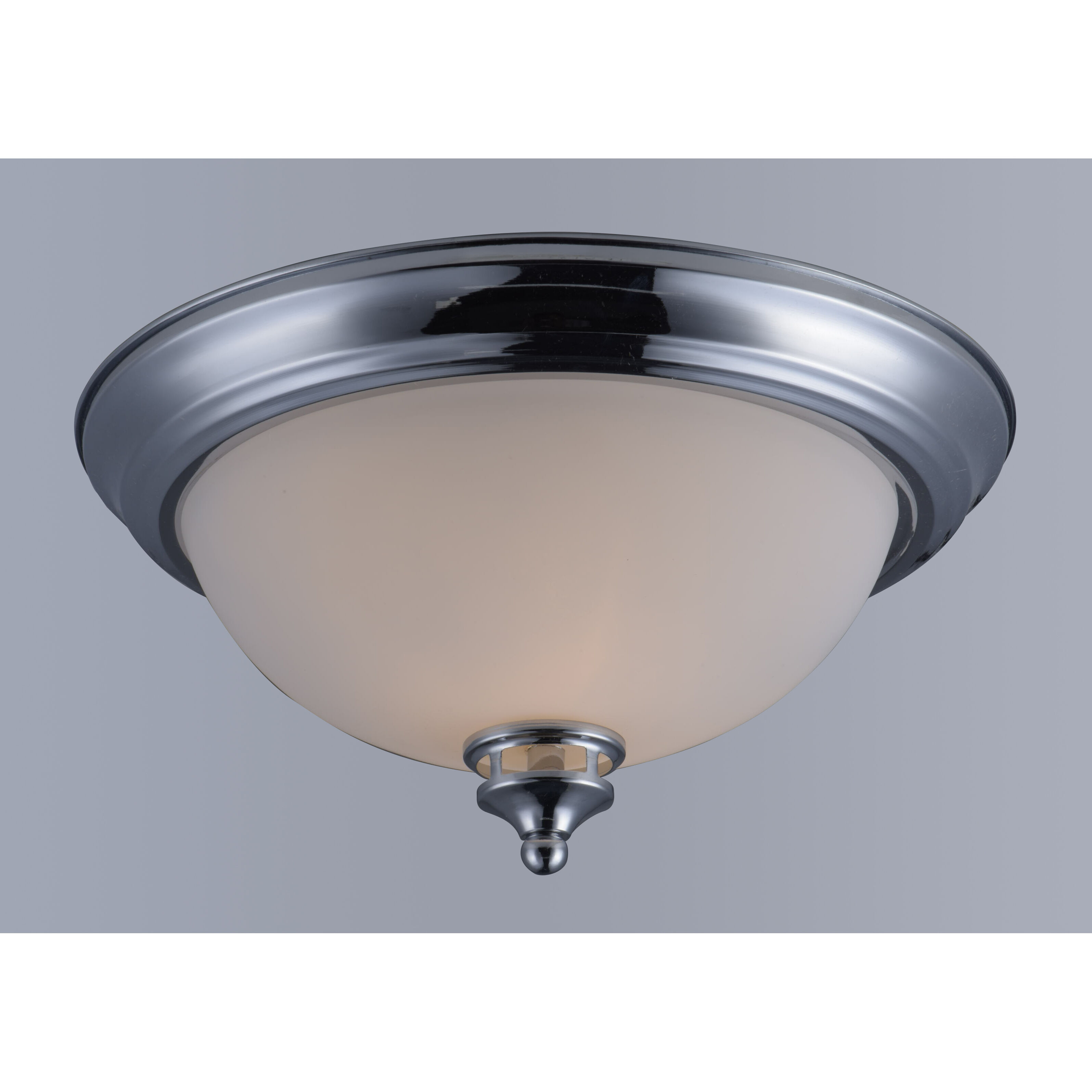 Novus 2 Light 13 inch Polished Chrome Flush Mount Ceiling Light