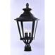Knoxville 3 Light 23.5 inch Bronze Outdoor Pole/Post Mount