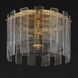 Warren 2 Light 14.5 inch Gold Leaf Flush Mount Ceiling Light