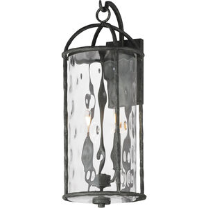 Del Mar 2 Light 24.25 inch Blacksmith Outdoor Wall Mount in Water