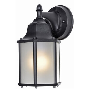 Builder Cast LED E26 LED 10 inch Black Outdoor Wall Mount