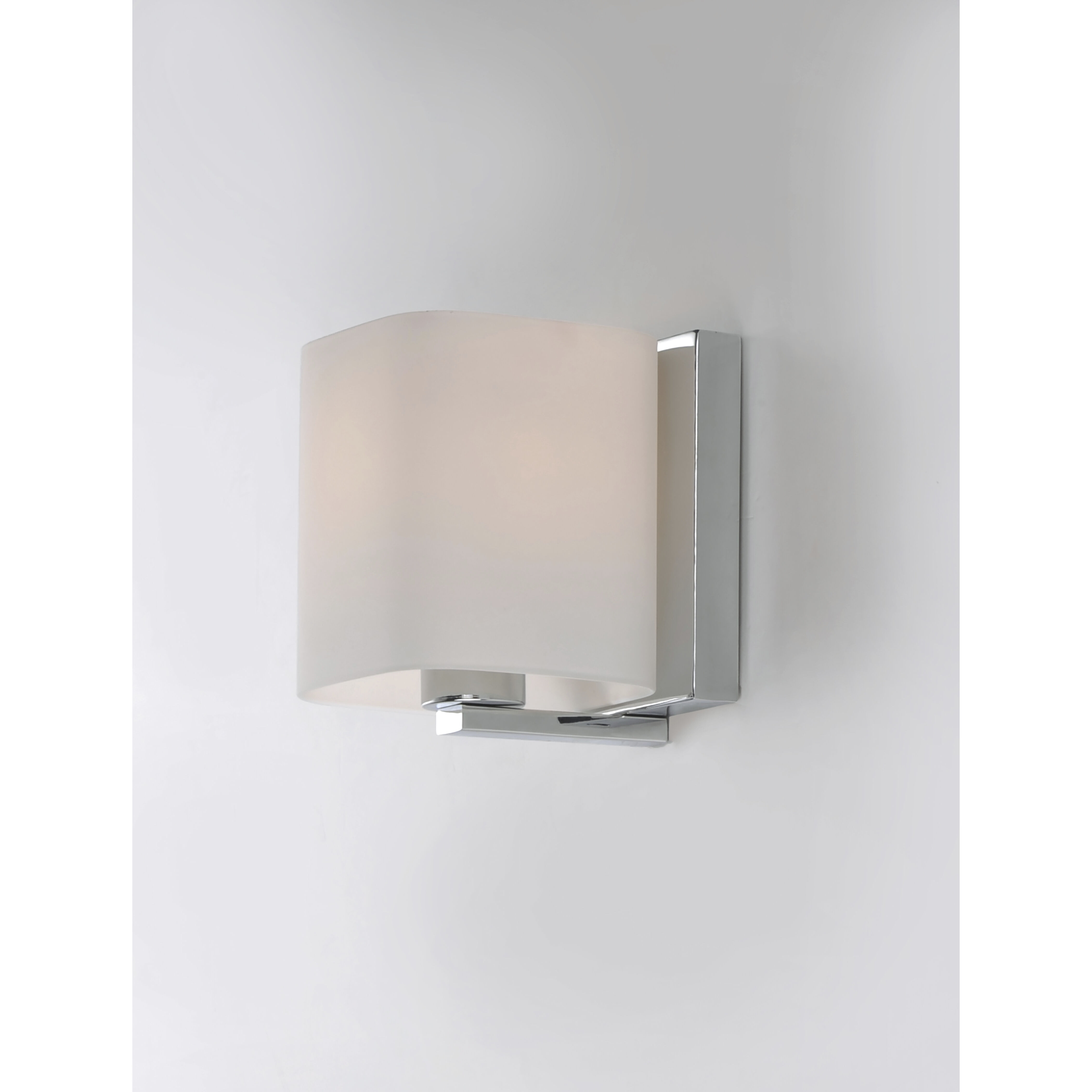 Wrap 1 Light 5.5 inch Polished Chrome Bath Vanity Wall Light