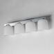 Scoop LED 29.5 inch Polished Chrome Bath Vanity Wall Light in Marble